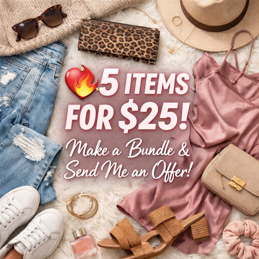 ❤️‍🔥 5 for $25 Closet Clearout | Bundle 5 Items & Send an Offer